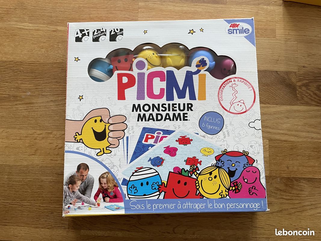 Jeu PicMi Monsieur Madame (image 1)