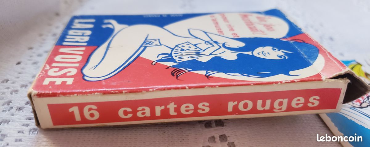Jeu De 32 Cartes érotiques Vintage - Années 1960 - Bords Dorés - Complet
