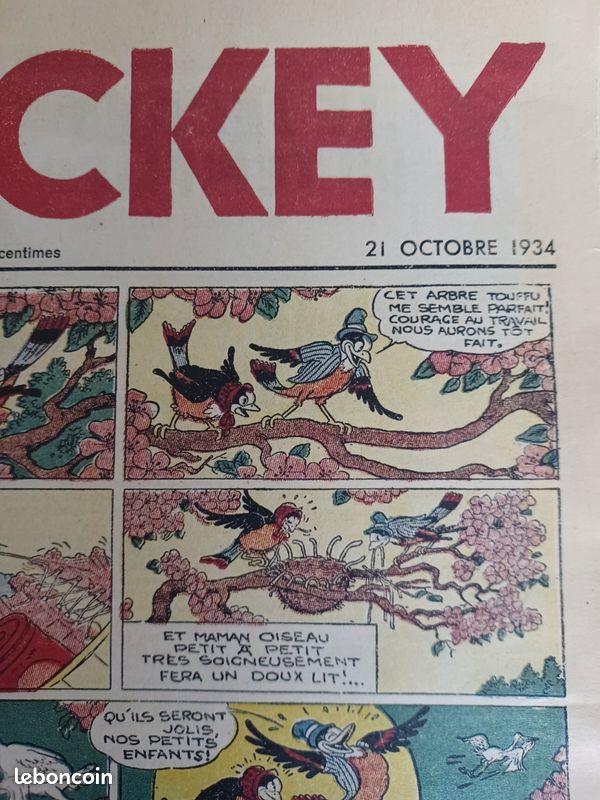 Le journal de Mickey N°1, 1ere Année (image 3)