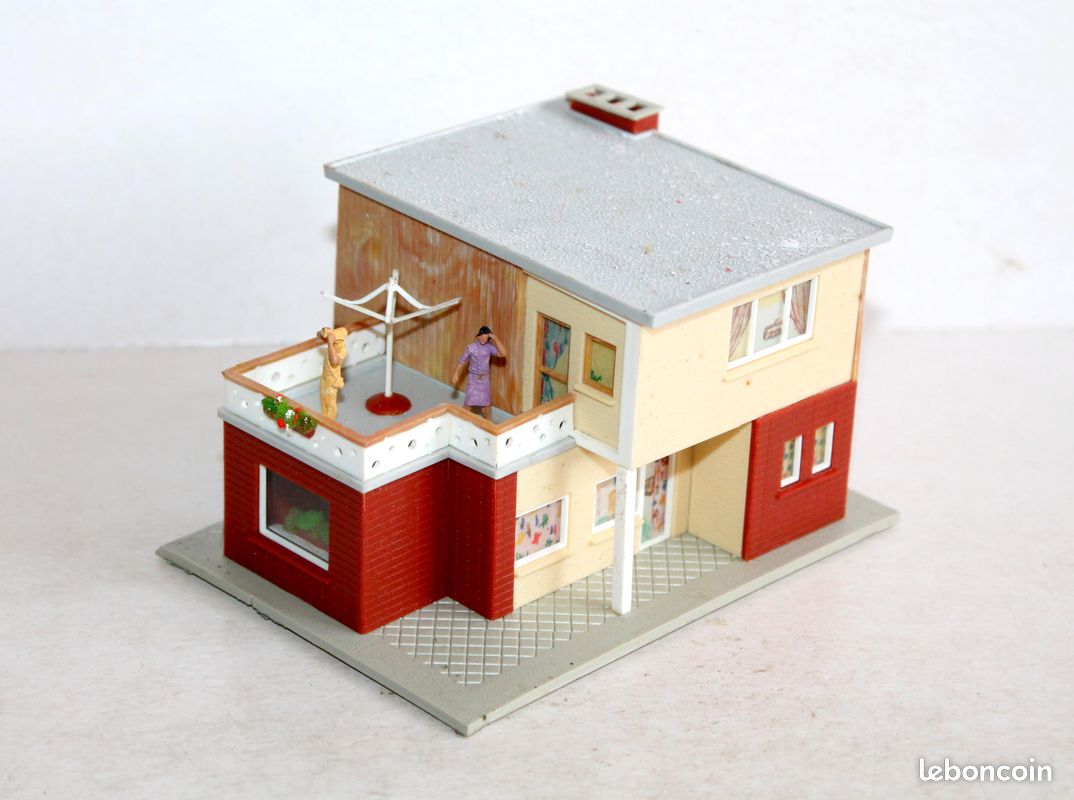 Faller, Kibri H0 - B330 - Bâtiments pour trains miniatures (6) - 6 maisons de montagne