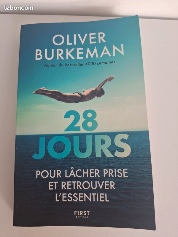 Livre "28 jours pour lâcher prise et retrouver l'essentiel" (image 1)