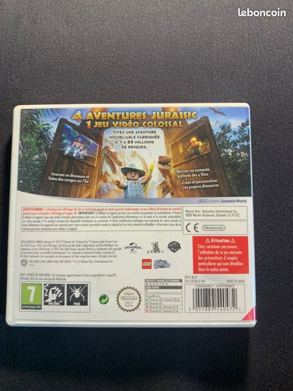 Vends jeu vidéo Nintendo 3DS (image 2)