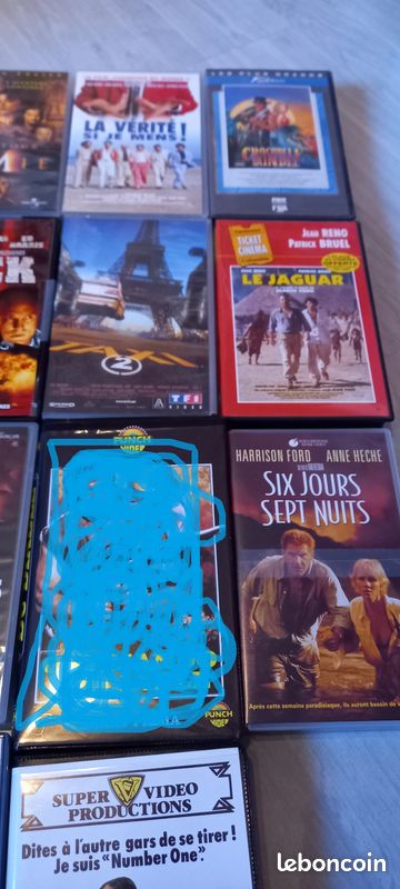 Lot de cassettes films divers (image 2)