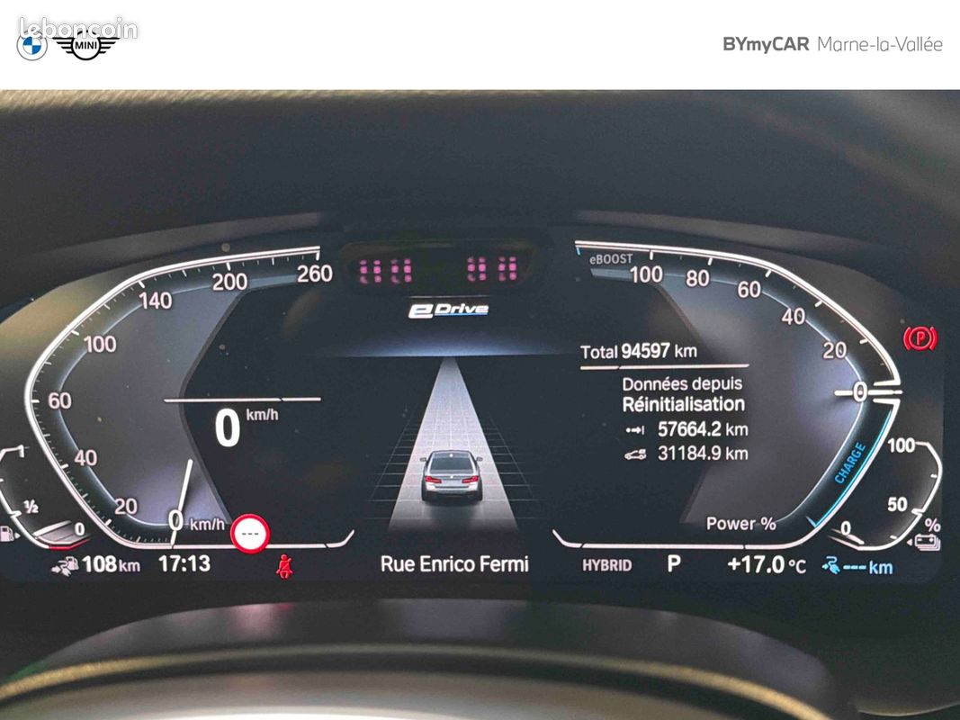 BMW 545e TwinPower Turbo xDrive 394 ch BVA8 M Sport (image 13)