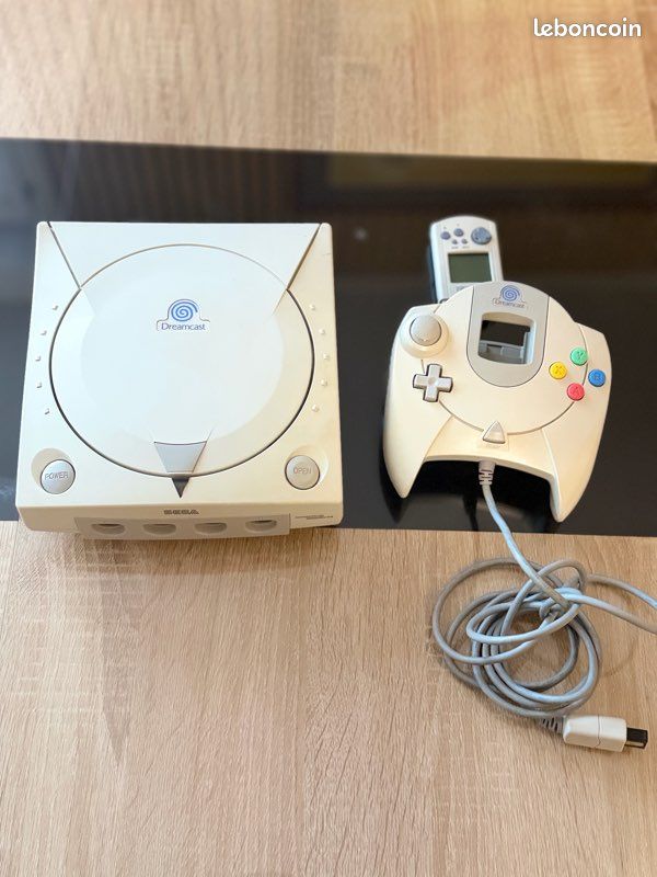 Manette Officielle Sega Dreamcast - Occasion Fonctionnelle - Origine France - Console Rétro