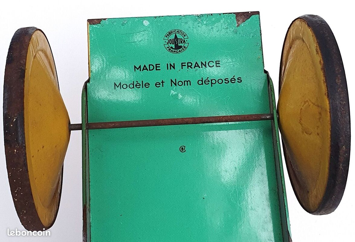 Diligence Western Joustra Texas Post - Jouet Acier Embouti Gris - Occasion (manque Cocher)