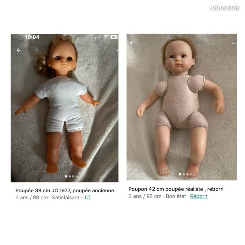Avis sur la poupée bébé réaliste GAGAKU Reborn 45 cm