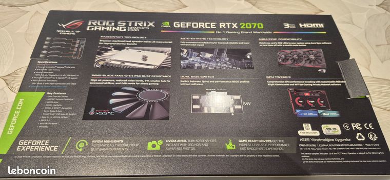 Asus rtx 2070 7