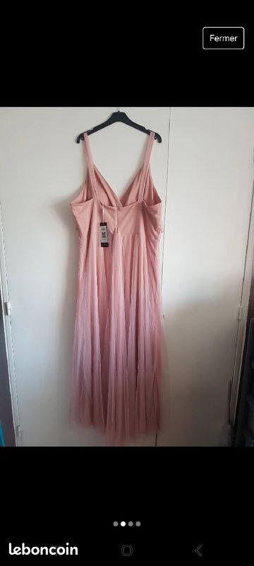 Robe rose ever pretty neuve 48 (image 2)