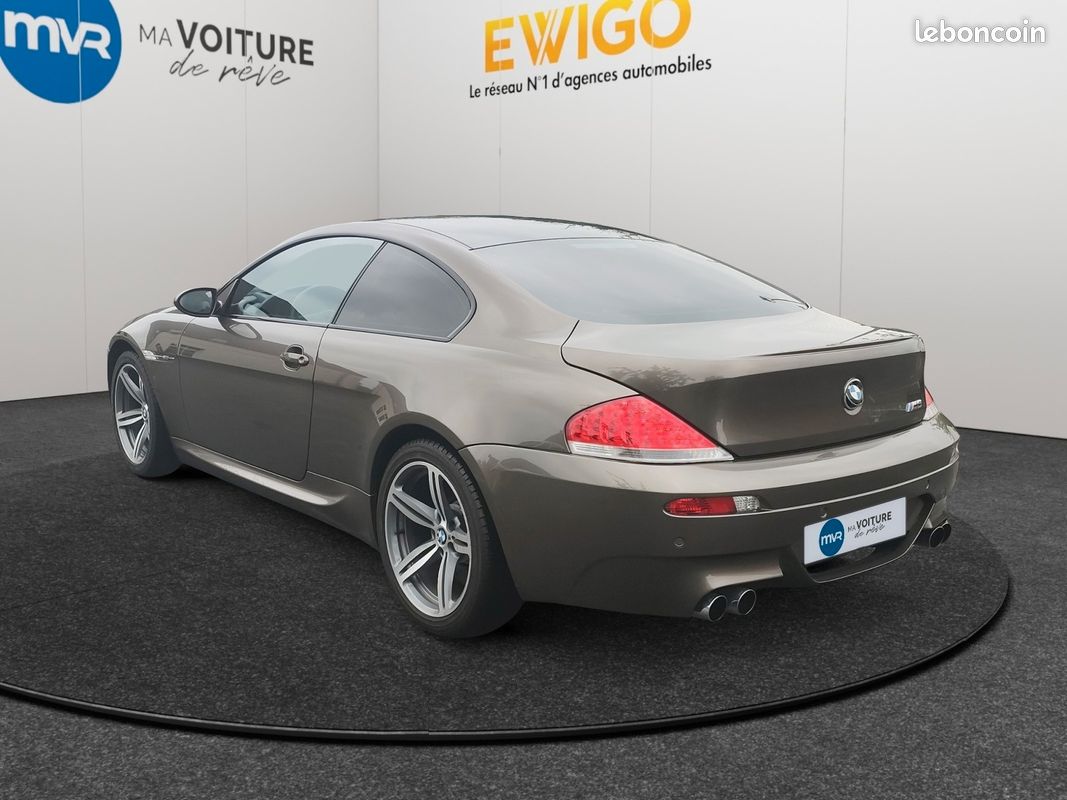 Bmw m6 coupe 5.0l ( e63 ) v10 507ch smg7 bva - cuir merino - ciel de toit alcantara - garantie 6 mois (image 18)