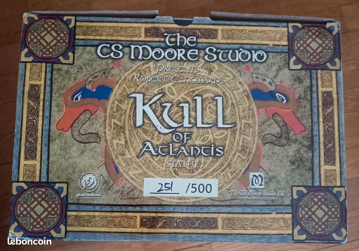 Grande Statue Kull of Atlantis édition limitée à 500 exemplaires