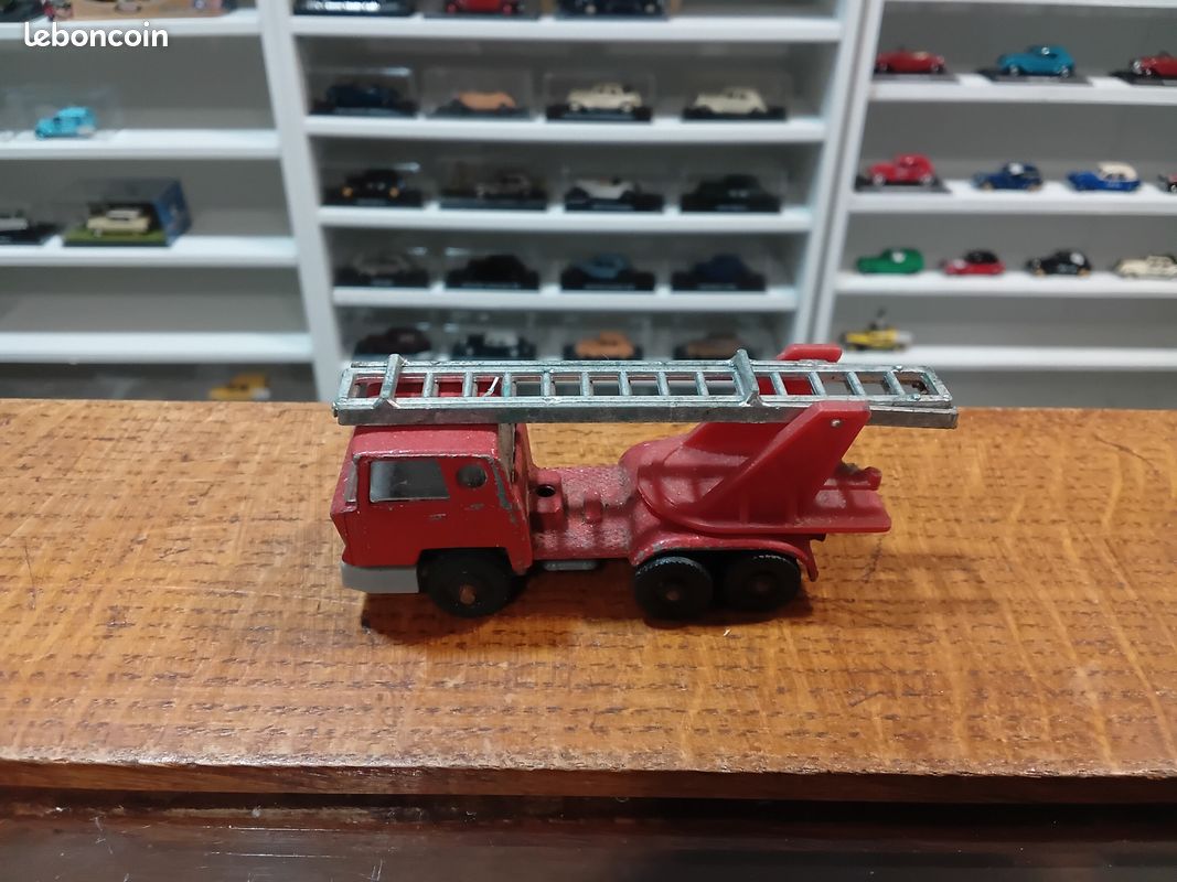 Camion Benne Majorette Bernard échelle 1/100 - Ancien Jouet Métal Vintage - Occasion
