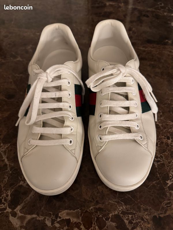 Basket Gucci Homme Blanche Cdiscount Chaussure Gucci Blanche Homme