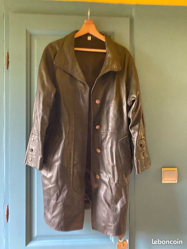 Manteau en cuir (image 1)