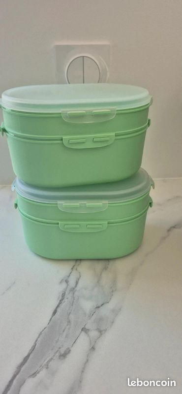 Boîtes à goûter et repas IKEA - Lot de 2 (image 2)