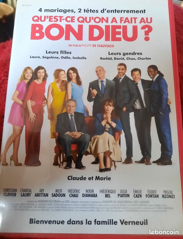 DVD "Qu'est ce qu'on a fait au bon dieu" (image 1)