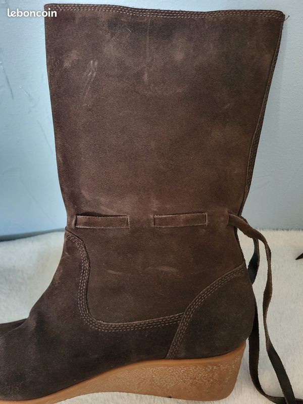 Bottes marron Lacoste - Pointure 37,5 (image 6)
