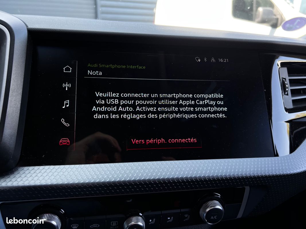 AUDI A1 SPORTBACK 1.0 30 TFSI 110ch ADVANCED 2 - Boite Auto - Carplay - Virtual Cockpit (image 8)