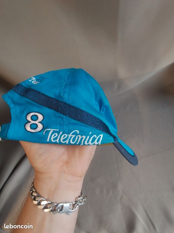 Casquette Renault F1 Racing Team – Réglable, Unisexe, Multicolore, Très Bon état