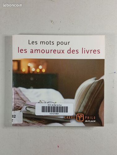 [Livre] Les mots pour les amoureux des livres - Bon état (image 1)