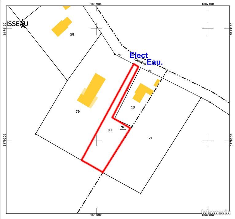 Terrain constructible · à Commenailles · 35 000 €