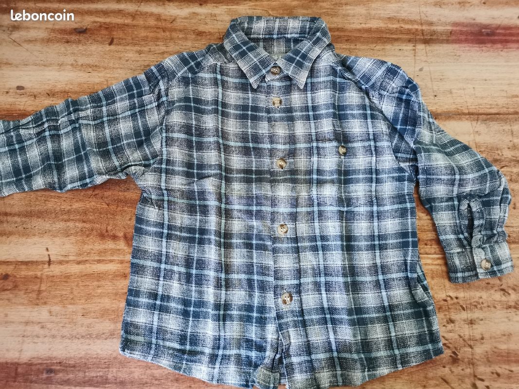 Lot de 3 chemises manches longues taille 3 ans (image 7)