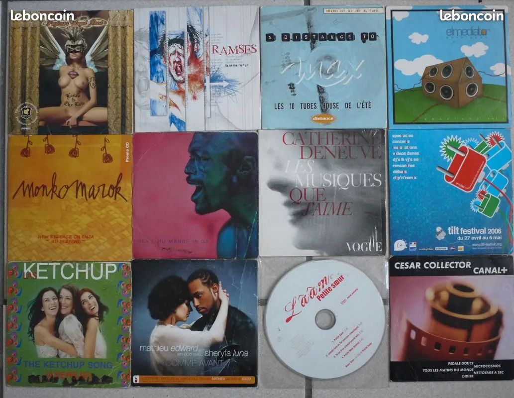 CD'S divers Artistes Pop Rock Rap Varietes (image 3)