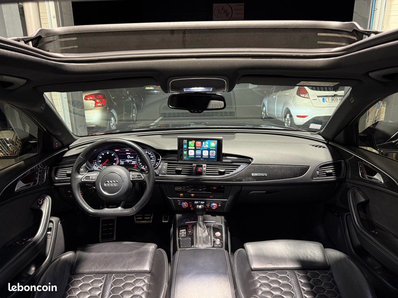 Audi RS6 Avant Performance 4.0 TFSI V8 605 ch – Attelage – Apple CarPlay – Historique Audi (image 3)