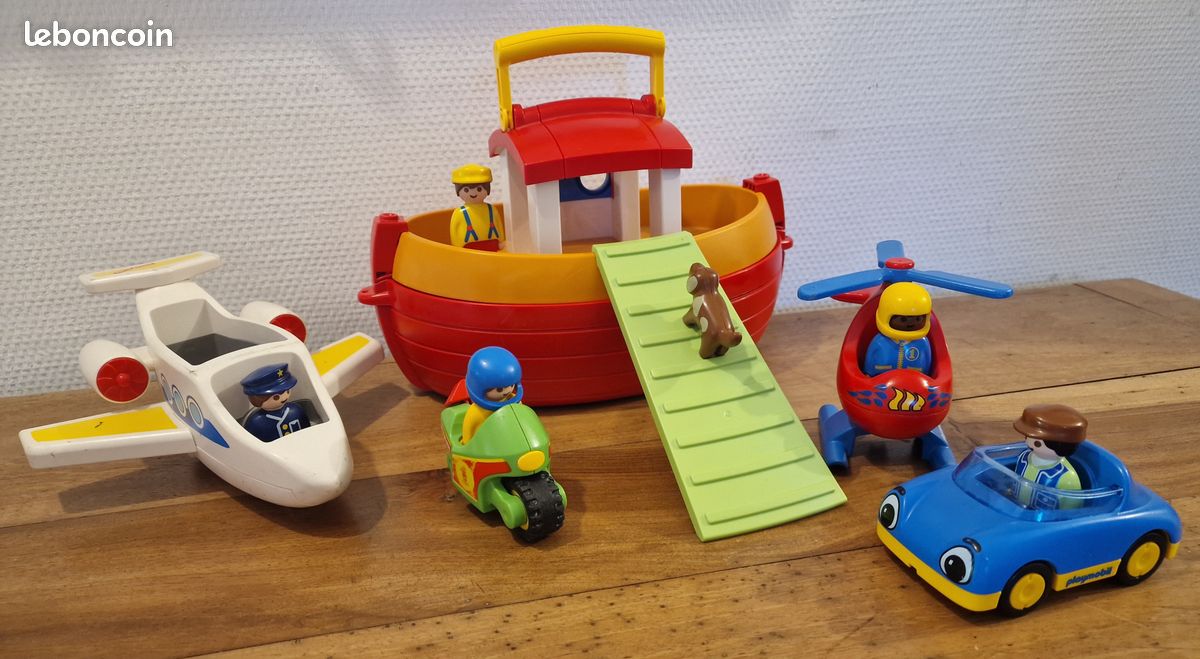 Playmobil 123 voiture de police - Jeux & Jouets