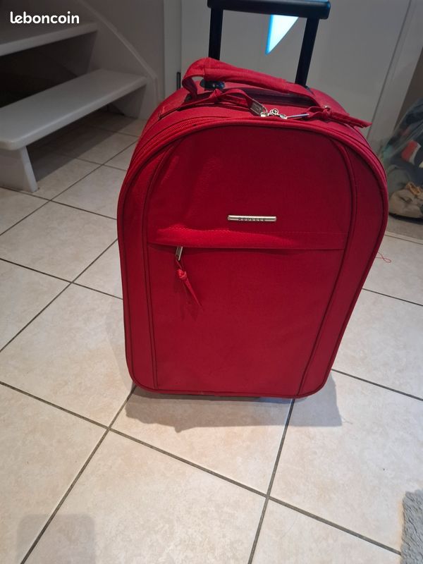 Petite valise rouge Rodelle (image 1)