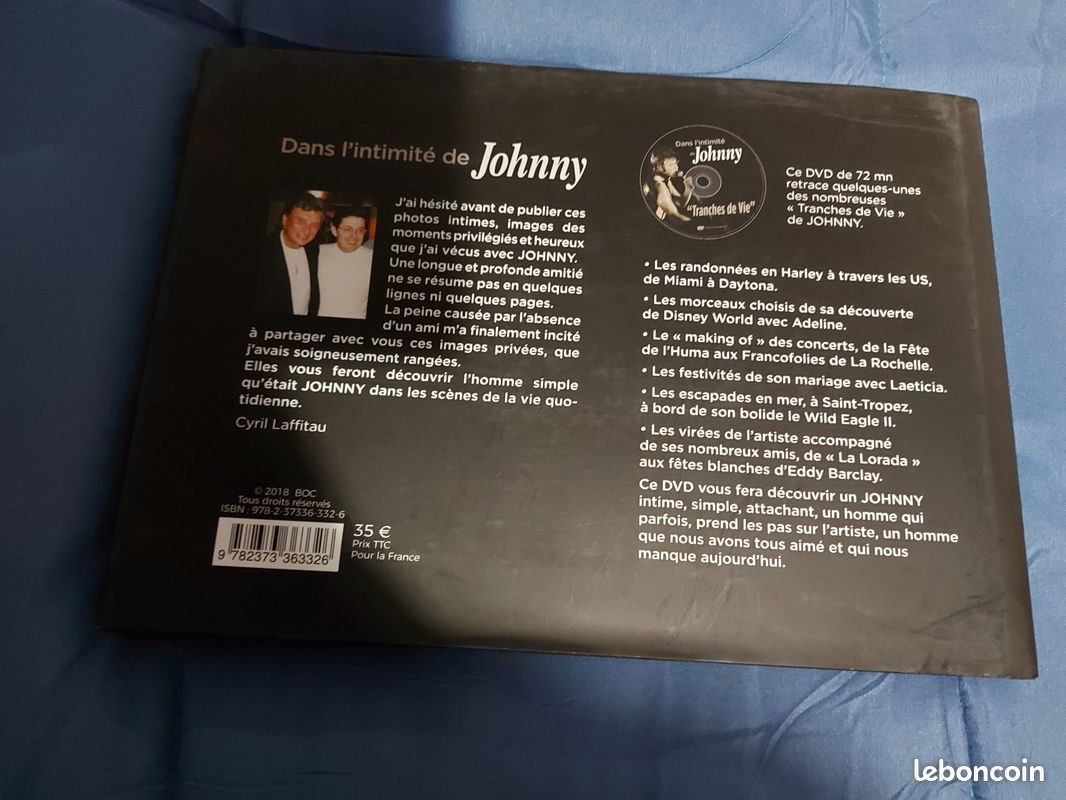 Livre Dans l'intimité de Johnny (image 6)