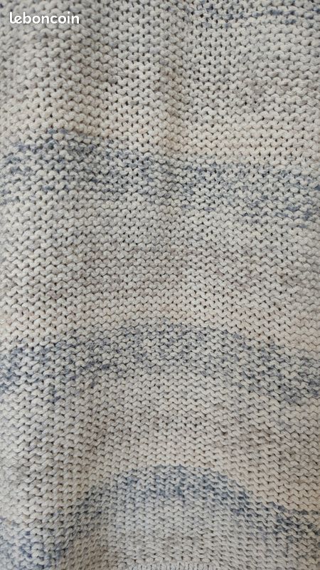 Pull en maille rayures pastels - 38/M (image 3)