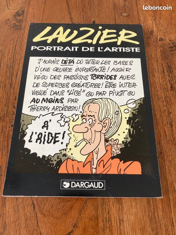 Bloc note lauzier portrait de l artiste (image 1)