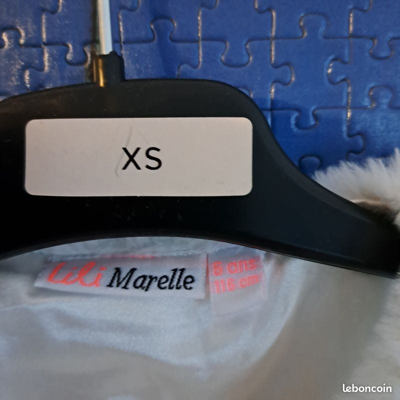 Gilet de berger fille fausse fourrure (image 2)