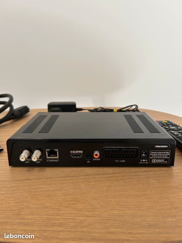 Récepteur tv satellite hd timeshift epg péritel hdmi + carte