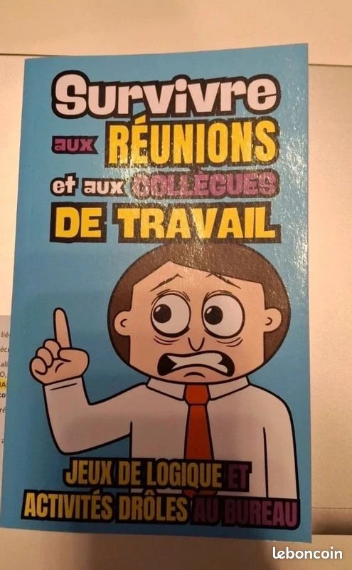 Livre survivre aux réunions et aux collègues de travail (image 1)