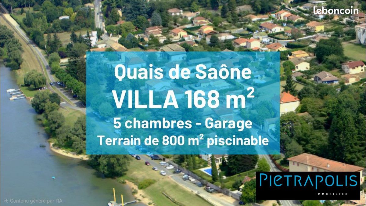 Maison 6 pièces 168 m² · à Montmerle-sur-Saône · 168 m² · 375 000 €