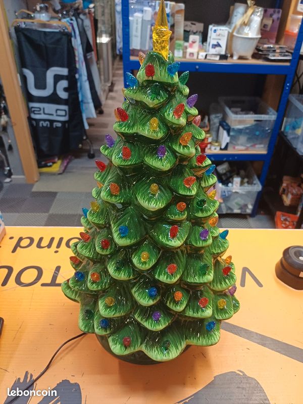 Moule à Gâteau Céramique Duncan 202A - Sapin De Noël 1967 - Vintage