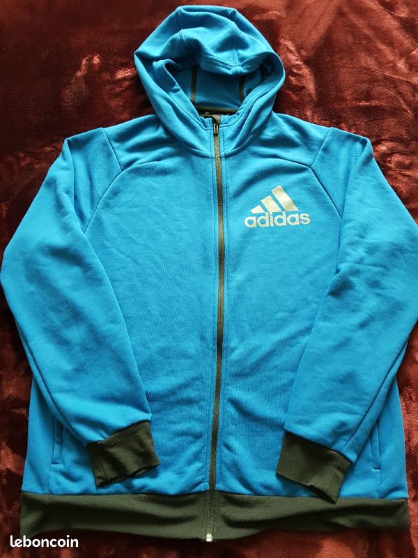 Veste sport Adidas Prime à capuche taille XL (image 1)
