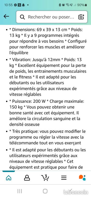 Tapis vibran (image 3)