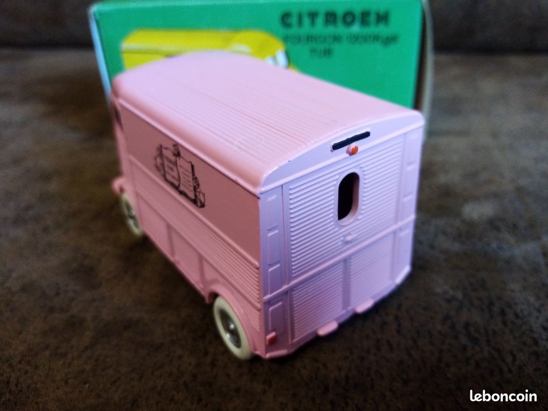 JRD Miniature Citroën HY 1/43 – Esso, Ancienne, Boîte Copie, Bon état