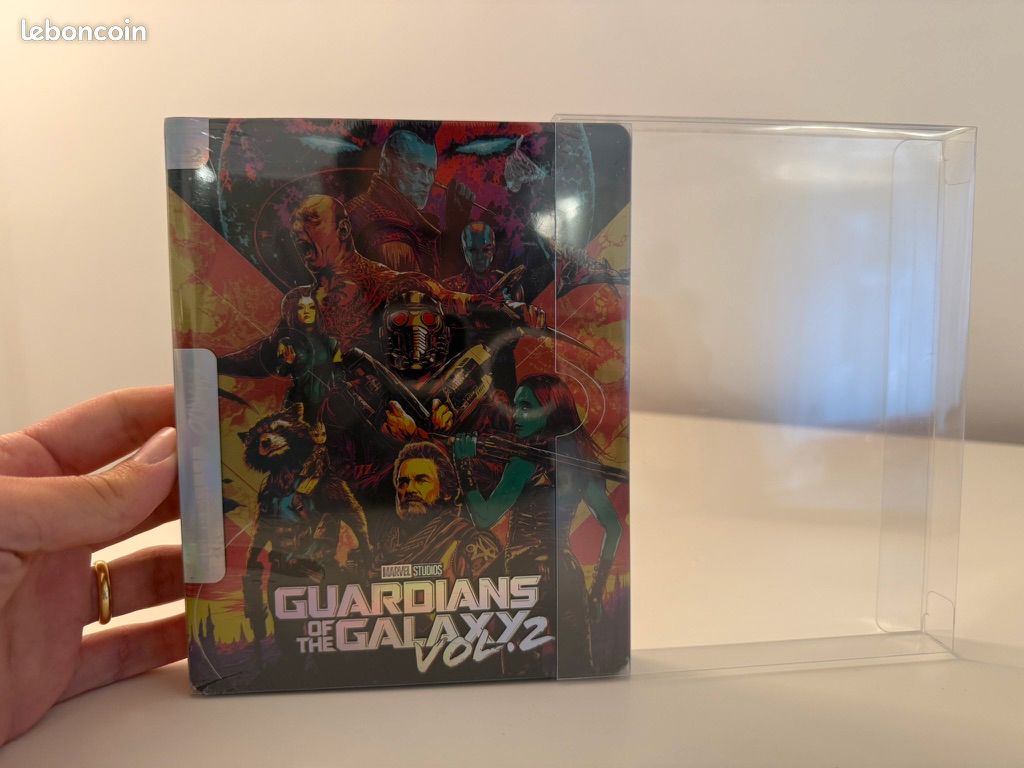Les Gardiens de la Galaxie Volume 2 Steelbook 4K Mondo NEUF sous blister + protection SC3 (FNAC VF) (image 1)