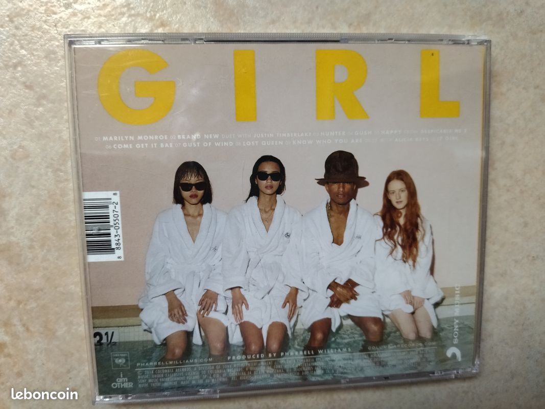 CD PHARRELL WILLIAMS "Girl" (image 2)