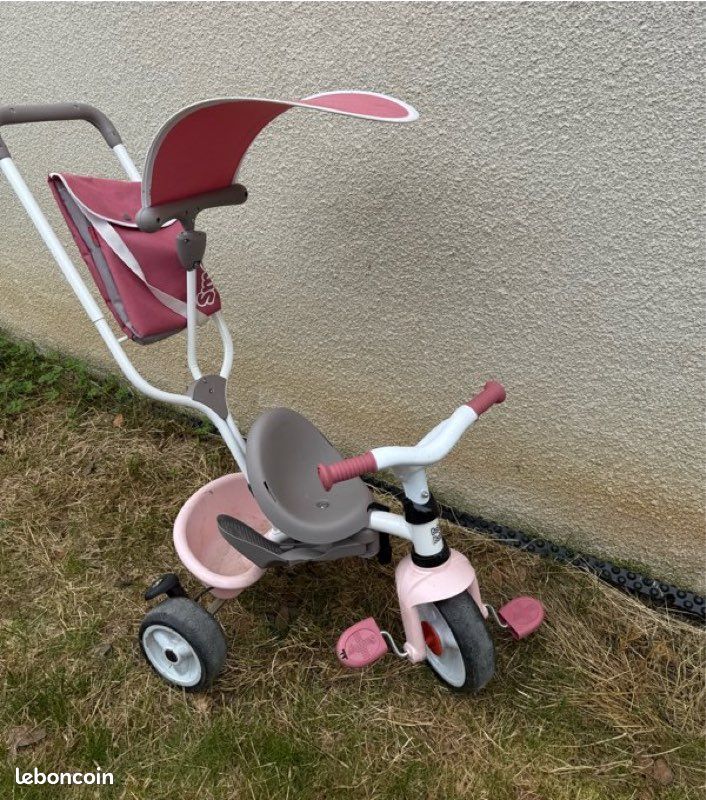 Tricycle Velo Bebe Fille Smoby Vélo Bébé Fille Tricycle Bebe Rose