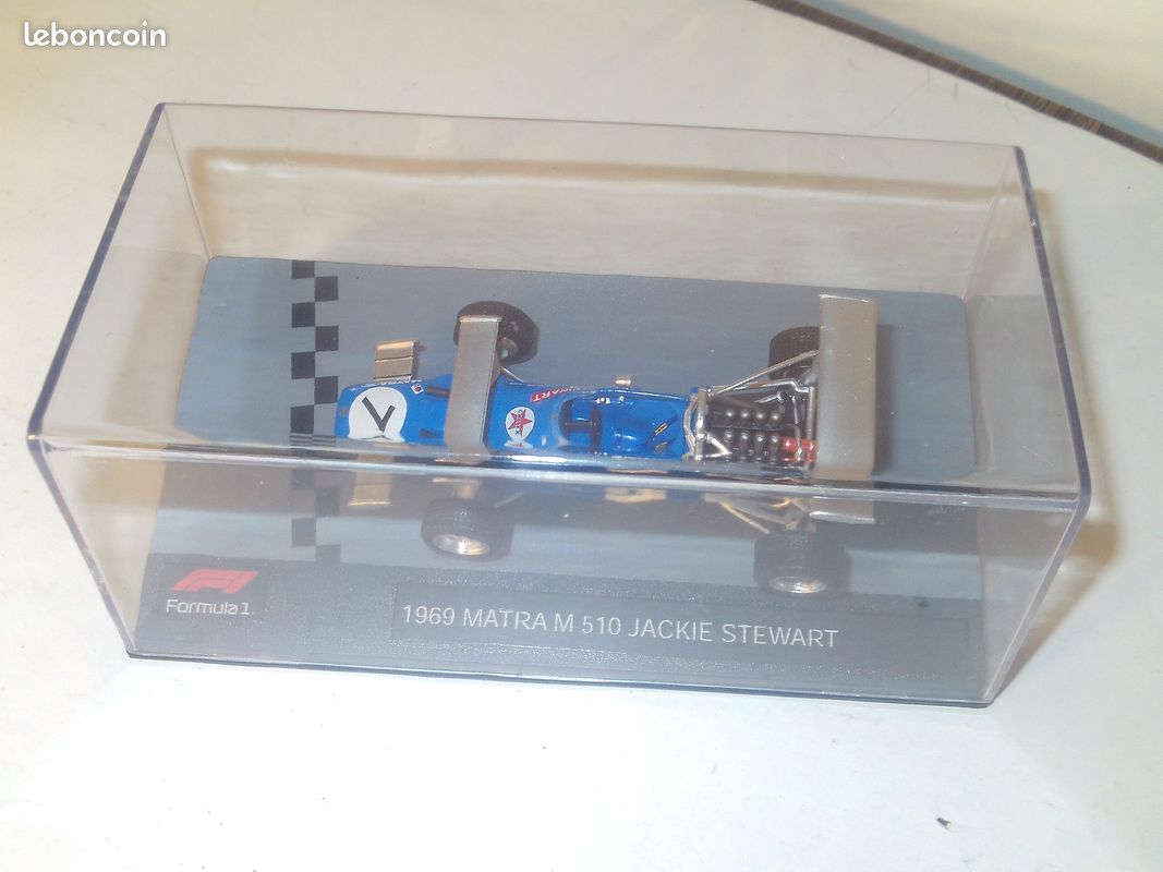 Miniature Voiture Bois 1/43 – Matra V8 N°2 Stewart – 24h Le Mans 1969