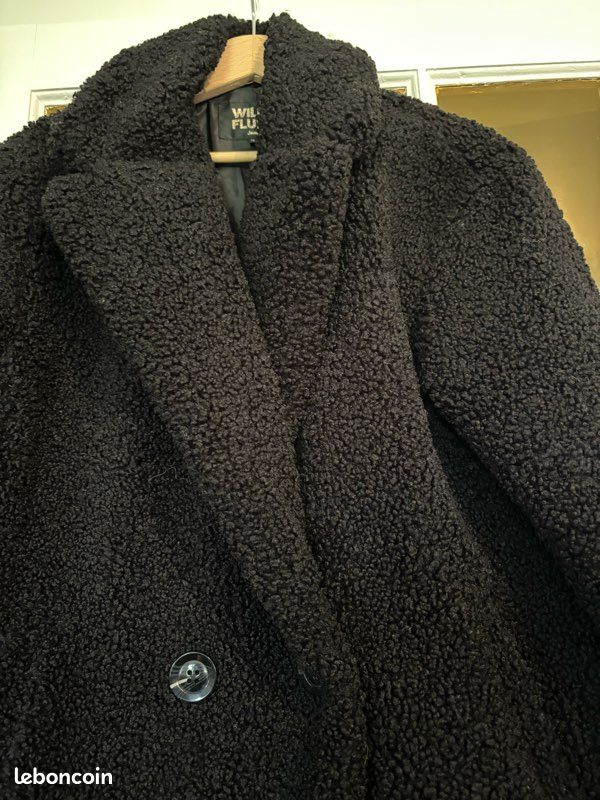 Manteau épais et chaud Jennifer Taille S Wild & Fluffy Épais et chaud effet mouton (image 5)