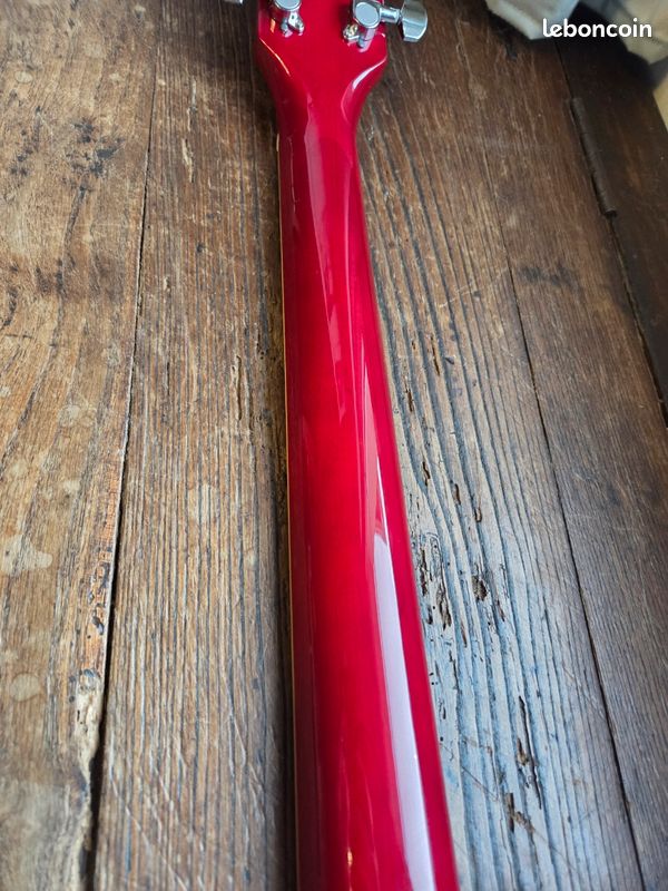 [VDS/ECH] 🎸 Guitare électrique Harley Benton Vintage Series HB-35 Cherry – Demi-caisse type ES335 (image 14)