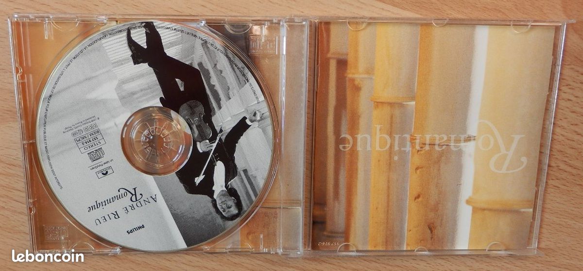 CD : André Rieu – Romantique : Très bon état (image 2)
