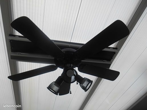 VENTILATEUR/LUSTRE de plafond 3vitesses (image 3)