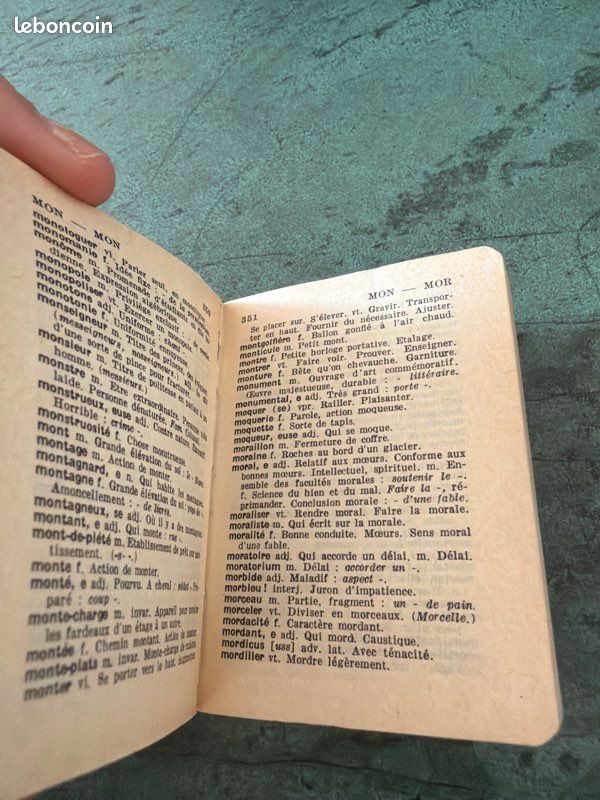 Dictionnaire ancien (image 2)